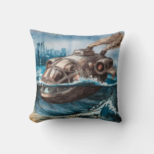 Cojín Decorativo Esta es una nave espacial esperando un momento en
