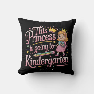 Cojín Decorativo Esta princesa va a un regalo de guardería