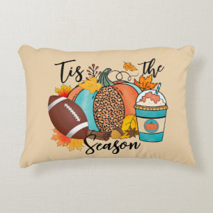 Cojín Decorativo Esta temporada - Caída, Fútbol y especias de calab
