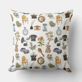 Cojín Decorativo Establecer objetos antiguos y preciosos