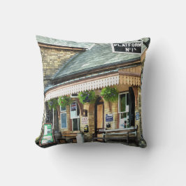 COJÍN DECORATIVO ESTACIÓN DE TREN