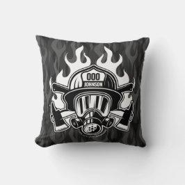 Cojín Decorativo Estación del Departamento de Bomberos de Rescate d