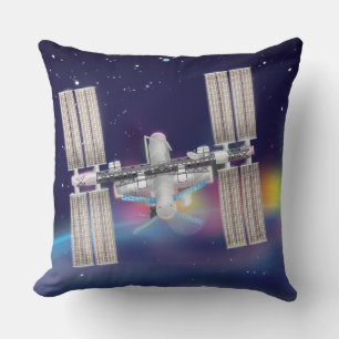 Cojín Decorativo Estación Espacial Internacional