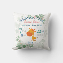 Estadísticas de nacimiento de bebé con jirafa y ho