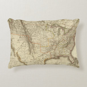 Cojín Decorativo Estados Unidos, Canadá