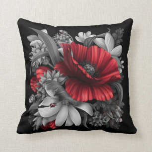 Cojín Decorativo Estallidos de la amapola