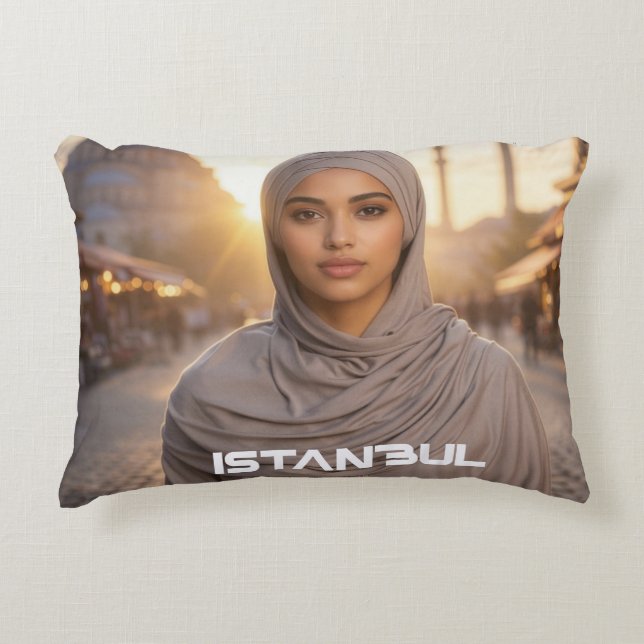 COJÍN DECORATIVO ESTAMBUL - TURQUÍA (Anverso)