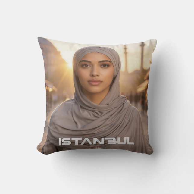 COJÍN DECORATIVO ESTAMBUL - TURQUÍA (Anverso)