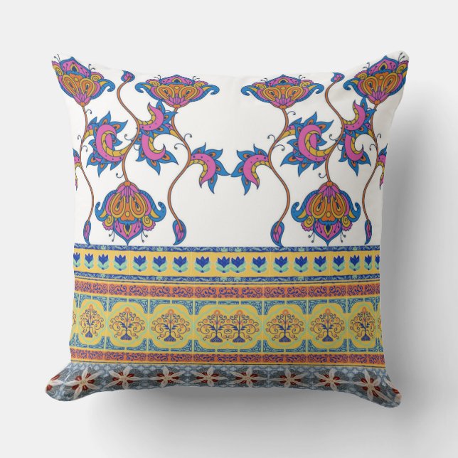 Cojín Decorativo Estampa Indiana (Anverso)