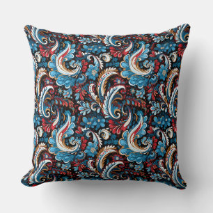 Cojín Decorativo Estampa Paisley