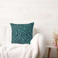 Estampado animal cebra verde turquesa