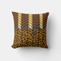 Estampado Animal de Leopardo de Chevron Zigzag Mod