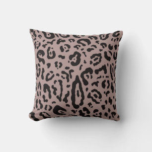 Cojín Decorativo Estampado Animal Guepardo Leopardo Rosa Rubor Malv