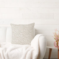 Estampado Animal Leopardo Blanco Beige Moderno