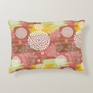 Cojín Decorativo Estampado de flores 2