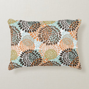 Cojín Decorativo Estampado de flores 7