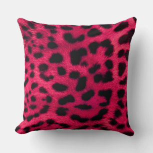 Cojín Decorativo Estampado de leopardo