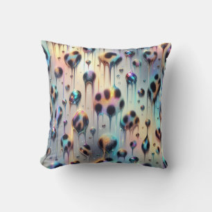 Cojín Decorativo Estampado de leopardo opal girly posh