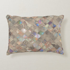 Cojín Decorativo Estampado de sirena beige