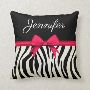Cojín Decorativo Estampado de zebra