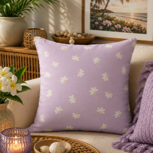 Cojín Decorativo estampado hawaiano aloha dulce patrón naupaka