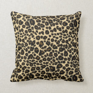 Cojín Decorativo Estampado leopardo de moda del safari