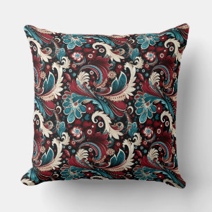 Cojín Decorativo Estampado Paisley