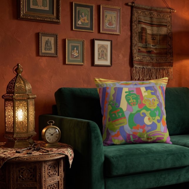 Cojín Decorativo Están aquí (Subido por el creador)