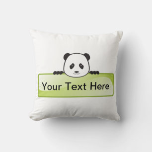 Cojín Decorativo Estandarte de Panda