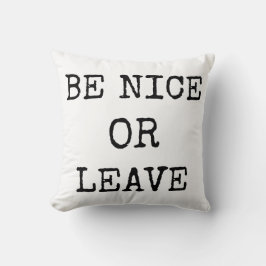 Cojín Decorativo Estar bien o irse