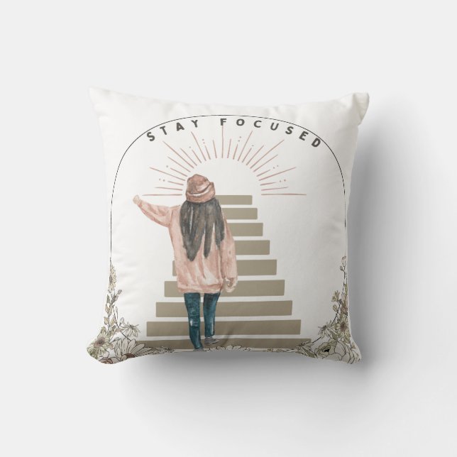 Cojín Decorativo Estar centrado (Anverso)