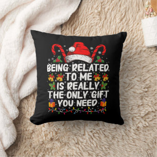 Cojín Decorativo Estar Relacionado Conmigo Es Realmente El Único Re