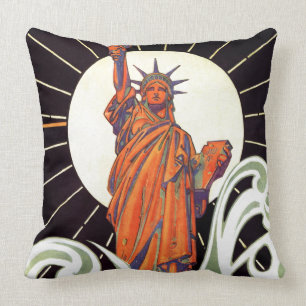 Cojín Decorativo Estatua de la libertad