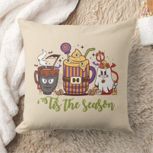 Cojín Decorativo "Este Es El Café De Halloween De Temporada
