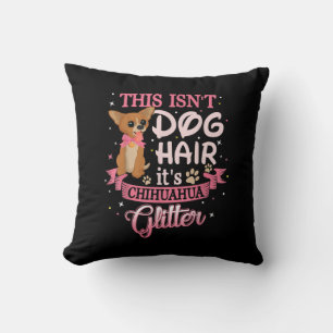Cojín Decorativo Este No Es El Pelo De Perro Su Perro Chihuahua Pur