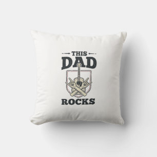 Cojín Decorativo Este Papá es Genial Diseño de Camiseta para Papá c