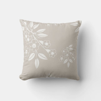 Cojín Decorativo Estética del patrón floral de la Moda Boho