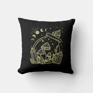 Cojín Decorativo Estética Goblincore Cottagecore Academia Hongo