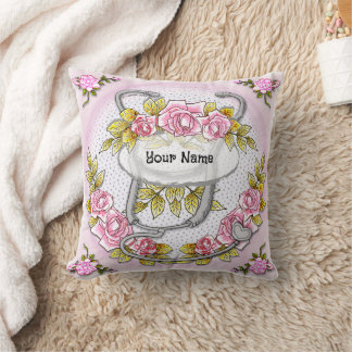 Cojín Decorativo Estetoscopio de Rosas