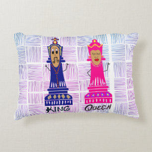 Cojín Decorativo estilo ajedrez