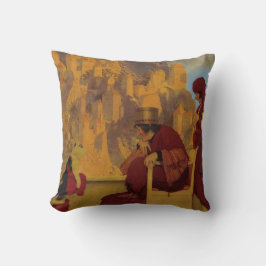 Cojín Decorativo estilo artístico de Maxfield Parrish