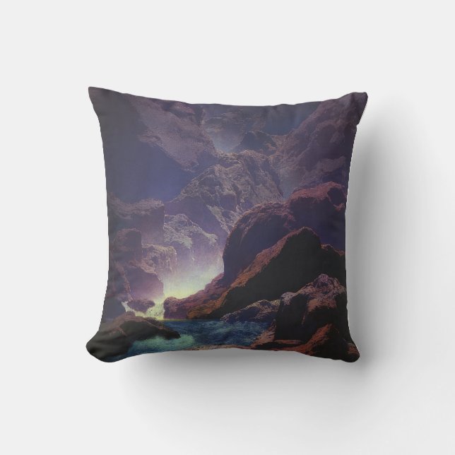 Cojín Decorativo estilo artístico de Maxfield Parrish (Anverso)