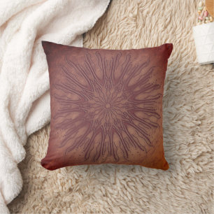 Cojín Decorativo Estilo boho orgánico decoración recoleta de ráfaga