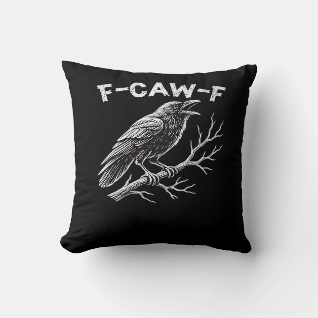 Cojín Decorativo Estilo creativo F-Caw-F (Anverso)