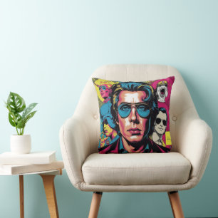 Cojín Decorativo Estilo de arte pop digital