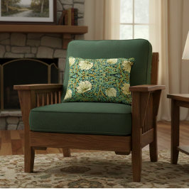 Cojín Decorativo Estilo de misión de William Morris Pimpernel