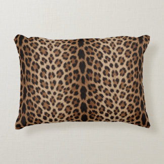 Cojín Decorativo 🐆 Estilo de moda de lujo con estampado de leopard