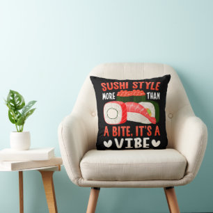 Cojín Decorativo Estilo de sushi más que un bocado