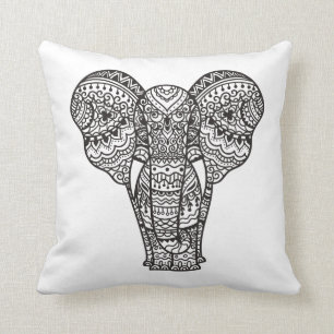 Cojín Decorativo Estilo decorativo del elefante