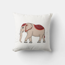 Cojín Decorativo Estilo Elefante Tailandés.